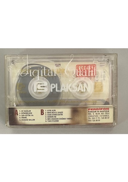 Ferdi Tayfur Of Dağlar Kaset (Jelatininde Sıfır Orijnal Dönem Baskı Kaset) fiyatları