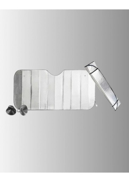 Metalize Reflektörlü Katlanabilir Araç Güneşliği – Yüksek Performanslı Isı ve Uv Koruması fırsatları