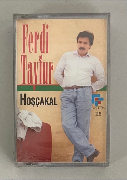 Ferdi Tayfur Hoşçakal Kaset (Jelatininde Sıfır Orijnal Dönem Baskı Kaset)