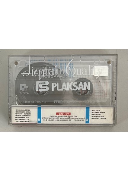 Ferdi Tayfur Hoşçakal Kaset (Jelatininde Sıfır Orijnal Dönem Baskı Kaset) fiyatları