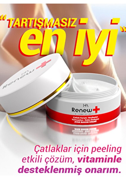 Ayak ve Topuk Çatlak, Ayak Koku, , Kaşınma Önleyici ve Yenileyici Bakım Kremi 100 ml modelleri