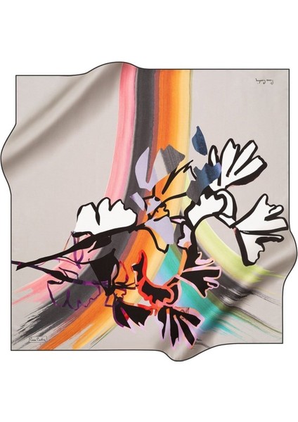 Nostalji Tivil Ipek Eşarp 7502-971