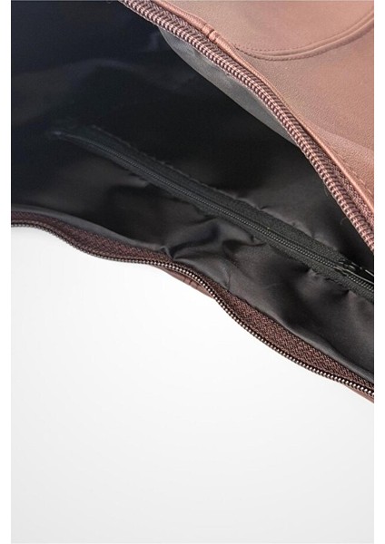 Salaş Görünümlü ve Geniş Hacimli Suni Deri Kadın Shopper Omuz Çantası fırsatları