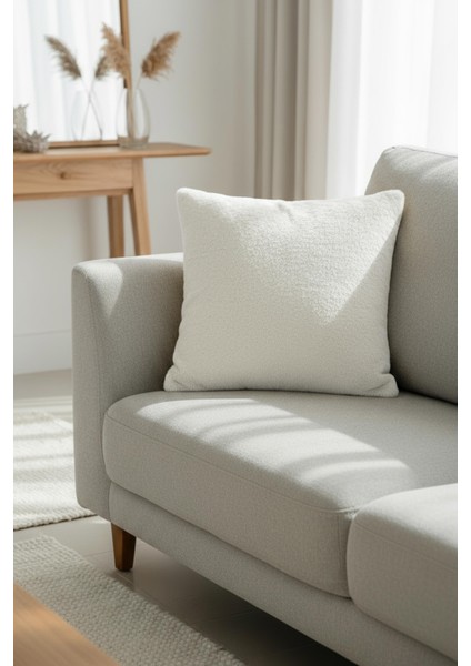 Pufina 45*45 Tavşan Tüyü Yastık Kırlent