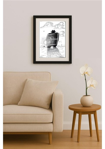 Vladimir Kazanevsky 35x25cm Orijinal Karikatür Tablo fiyatları