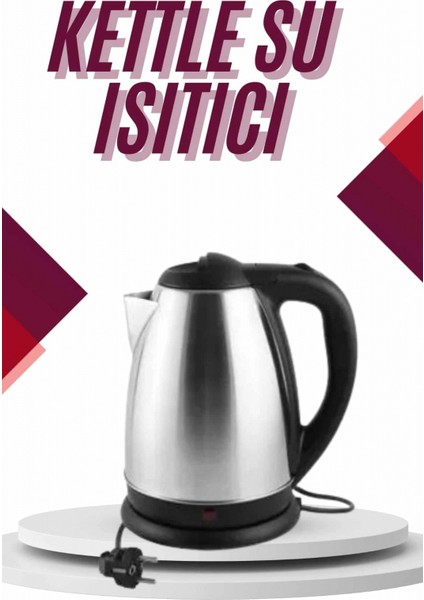 Çelik Su Isıtıcı Kettle Dayanıklı Paslanmaz Çelik Uzun Ömürlü