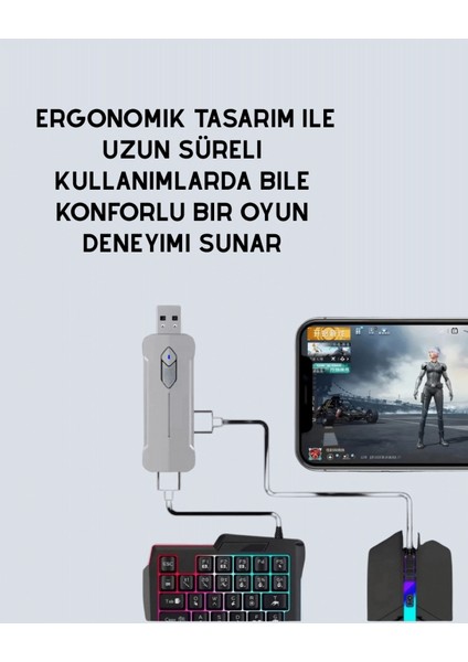 Tak-Çalıştır Mobil Oyun Ekipmanları Seti – Klavye Mouse Dahil modelleri