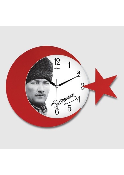 Ay Yildiz Duvar Saati 134-2 fiyatları