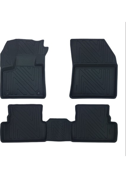 Opel Grandland 2021-2024 Uyumlu Araca Özel Premium 4d Havuzlu Paspas Takımı fiyatları