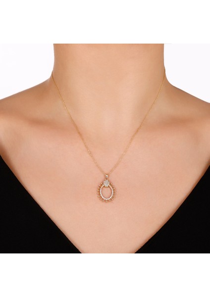 Tasarım Altın Kolye - 14K modelleri