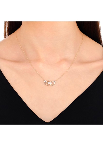 Altın Tasarım Kolye - 14K modelleri