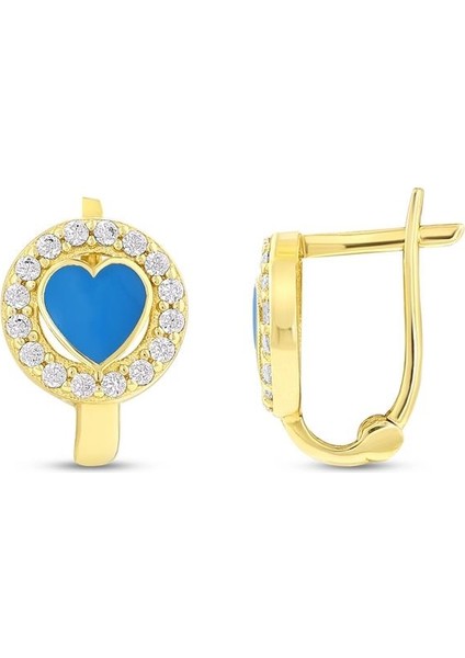 Kalpli Altın Çocuk Küpe - 14K