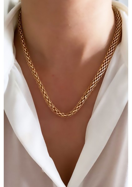 Tüp Zincir Gold Kolye fiyatları