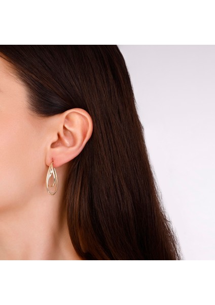 Altın Tasarım Küpe - 14K modelleri