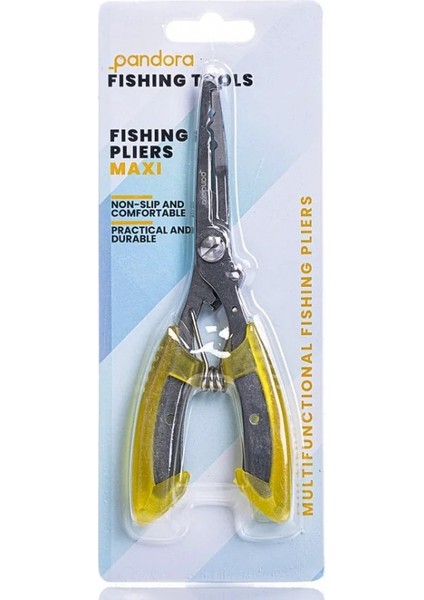 Balıkçı Pensesi Büyük Boy Sarı