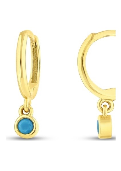 Sallantılı Altın Çocuk Küpe - 14K fiyatları