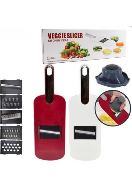 Multifonksiyonel Mutfak Rende Seti