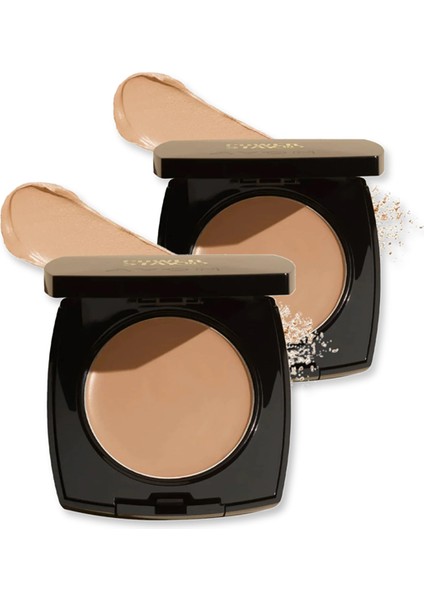 Power Stay Kremsi Pudra Fondöten - 120N Porcelain Ikili Set