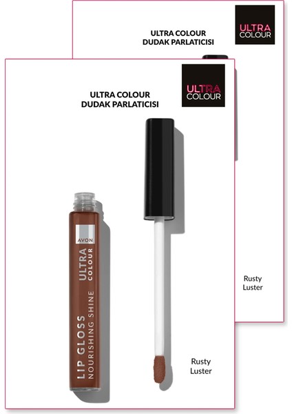 Ultra Colour Dudak Parlatıcı 7ml - Rusty Luster Ikili Set
