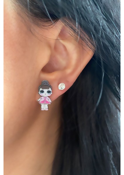 Kız Figürlü Küpe Seti fiyatları