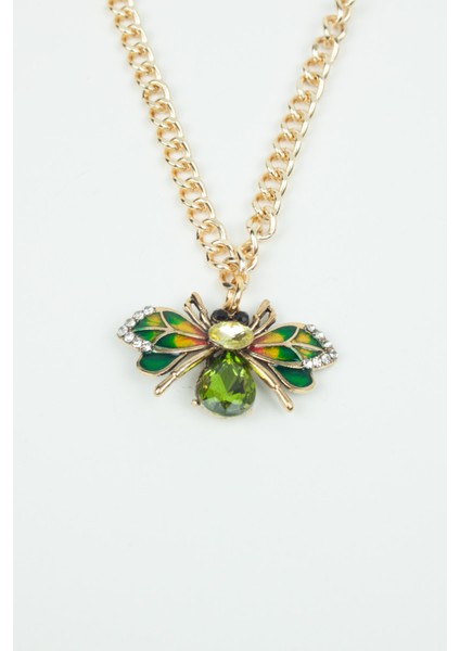 Arı Figürlü Gold Kolye fırsatları