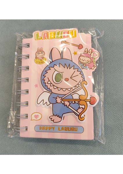 Labubu Figürlü Not Defteri 72 Yaprak (11CM*8CM) Model 3