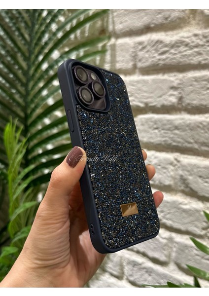 iPhone (15 Pro) Uyumlu Lüks Taşlı Kılıf fiyatları