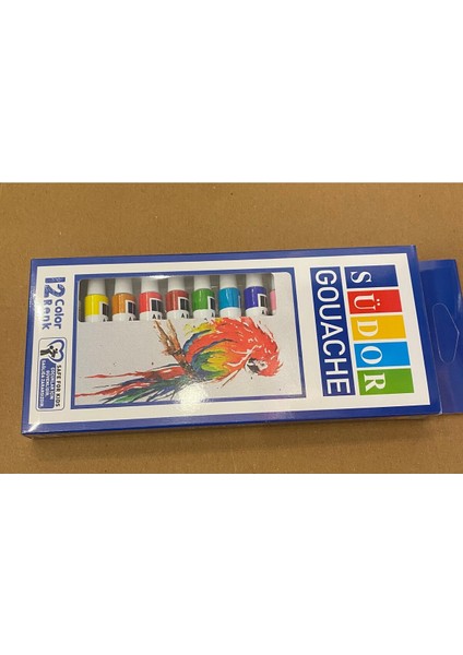 12 Li Tüp Guaj Boya Seti AD54221