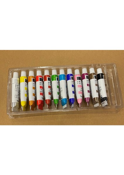 12 Li Tüp Guaj Boya Seti AD54221 fiyatları