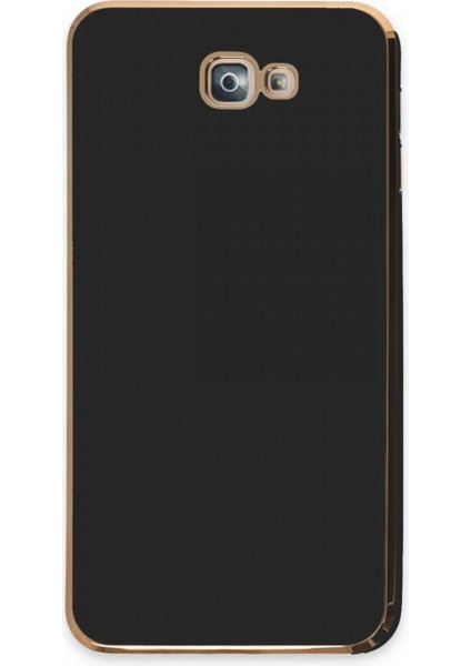 Samsung Galaxy J7 Prime Kılıf Volet Silikon - Siyah (K95)