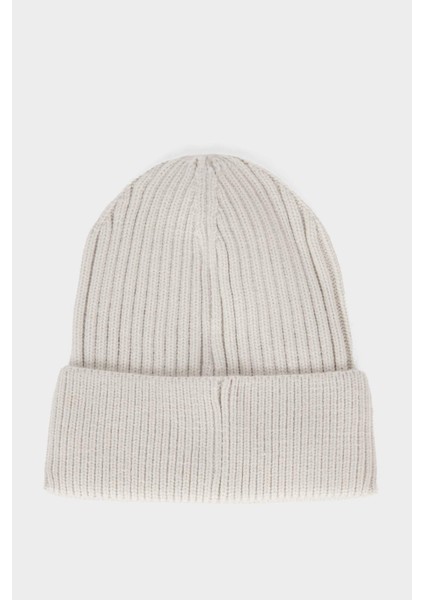 Erkek Etiket Baskılı İçi Polarlı Bere F4131AX25WN modelleri