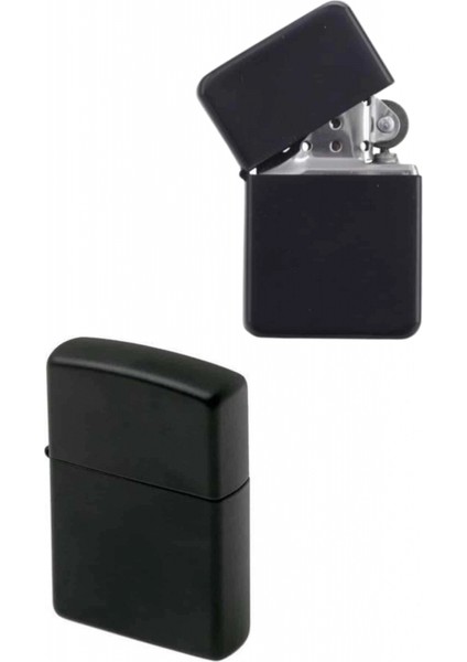 Doldurulabilir Siyah Benzinli Çakmak Metalik indirimleri