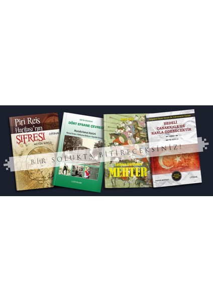 Tarih Kütüphanesi Seti (4 Kitap)