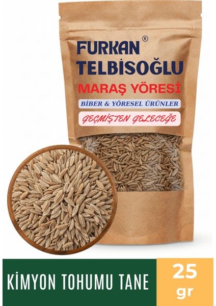 Kimyon Tohumu Tane - ( Elenmiş, Katkısız ) 25GR