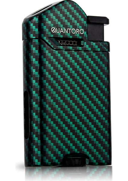 Metal Perde Jet Çakmak Green Carbon