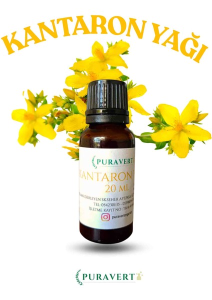 Kantaron Yağı 20 ml