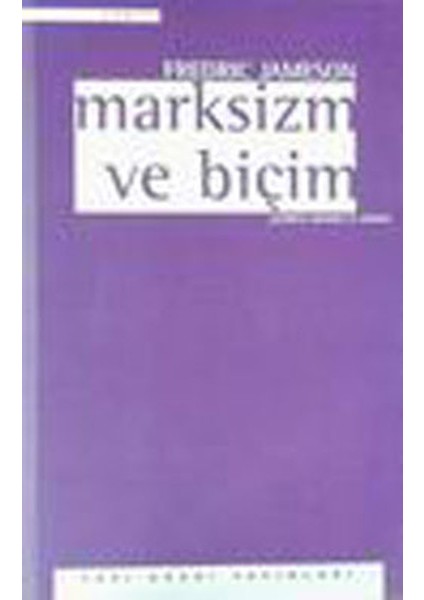 Marksizm ve Biçim