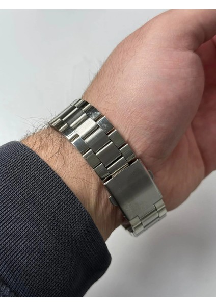 Erkek Kol Saati Gümüş Kordon (Beyaz Kadran) fırsatları