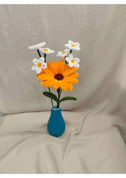 Vazoda Ayçiçeği Aranjmanı