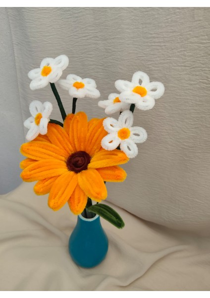 Vazoda Ayçiçeği Aranjmanı indirimleri