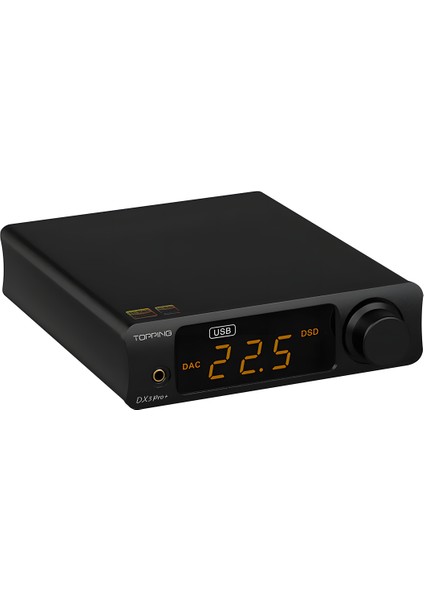 Dx3 Pro+ ES9038Q2M Desktop Dac & Headphone Amplifier | Black fiyatları