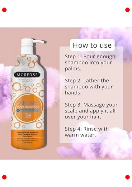 Canlandırıcı Şampuan 1000ML (Turuncu) indirimleri