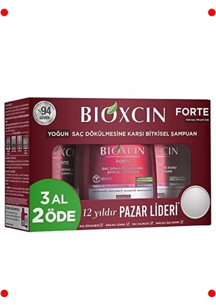 Saç Dökülmesine Karşı Şampuan - 300ML (3 Al 2 Öde)