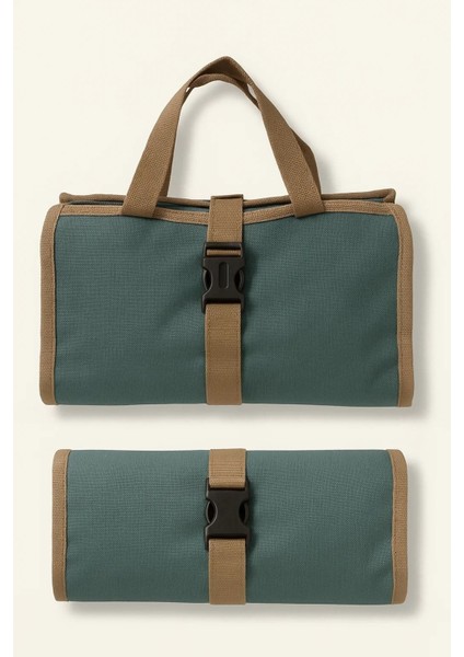 Asılabilir Katlanabilir Hırdavat Çantası Bez Alet Çantası Çanta Çok Amaçlı Alet Çantası Takım Çantası Rulo Tipi 1 Adet fırsatları