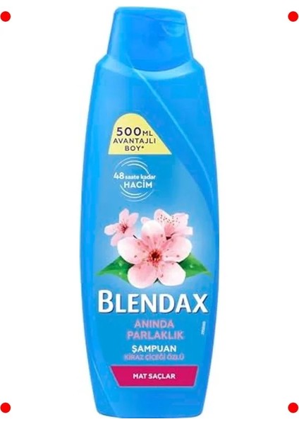 Kiraz Çiçeği Özlü Şampuan - Parlaklık & Yumuşaklık 500 ml