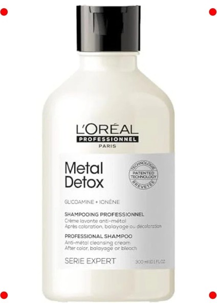Işlem Görmüş Saçlar Için Metal Detox Şampuan 300 ml