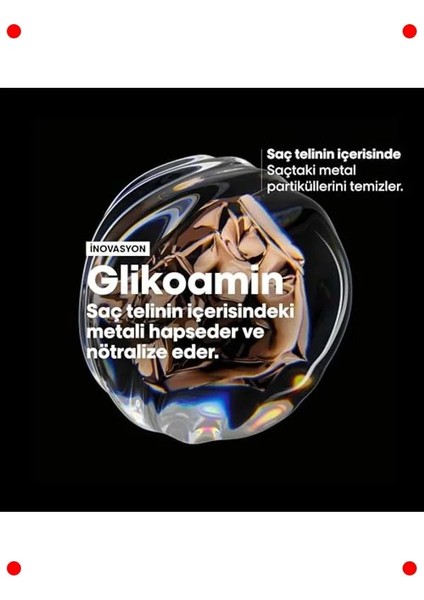 Işlem Görmüş Saçlar Için Metal Detox Şampuan 300 ml fırsatları