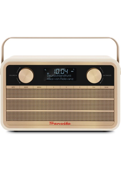 Transita 120 - Dijital Fm/ Dab+ Radyo | Taşınabilir, Bluetooth, Üstün Ses Kalitesi fırsatları