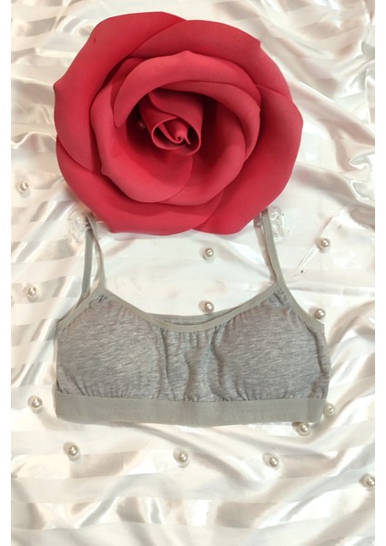 Çıkabilir Pedli Pamuklu Likralı Siyah Beyaz Gri Ten Renk Bustiyer Yarım Atlet fiyatları