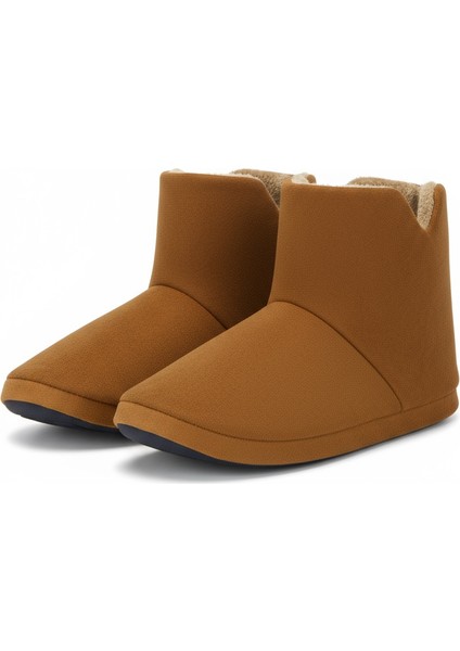 AUR312 Düz Renk Içi Peluşlu Erkek Panduf Ev Botu Ev Ayakkabısı fiyatları